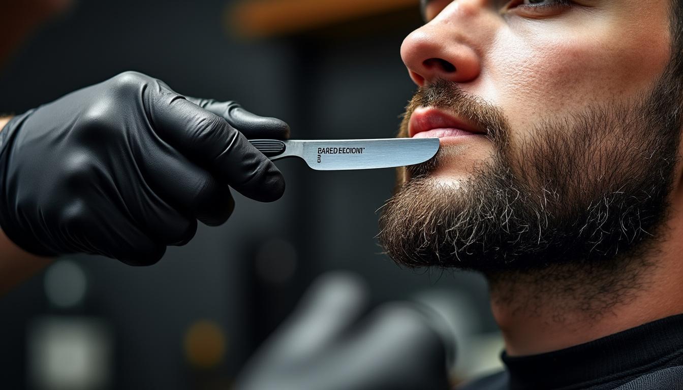 découvrez le style barbe balbo, caractérisé par une barbe sans favoris et une moustache détachée, pour un look moderne et soigné.