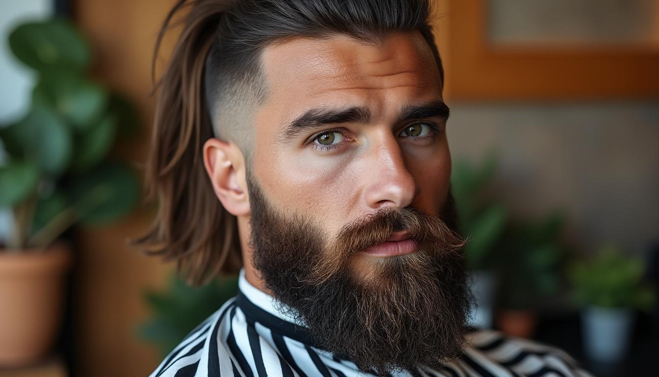 découvrez la barbe ducktail, taillée en pointe comme une queue de canard, pour un style unique et élégant. apprenez à l'adopter et à l'entretenir facilement.