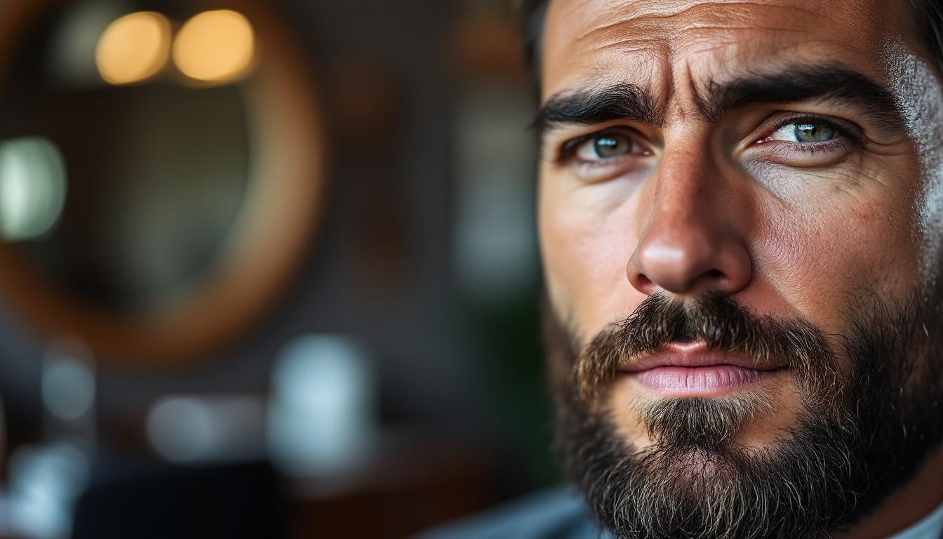 découvrez comment obtenir un cercle parfait autour de la bouche avec la barbe circle, une tendance stylée et élégante qui met en valeur votre visage.