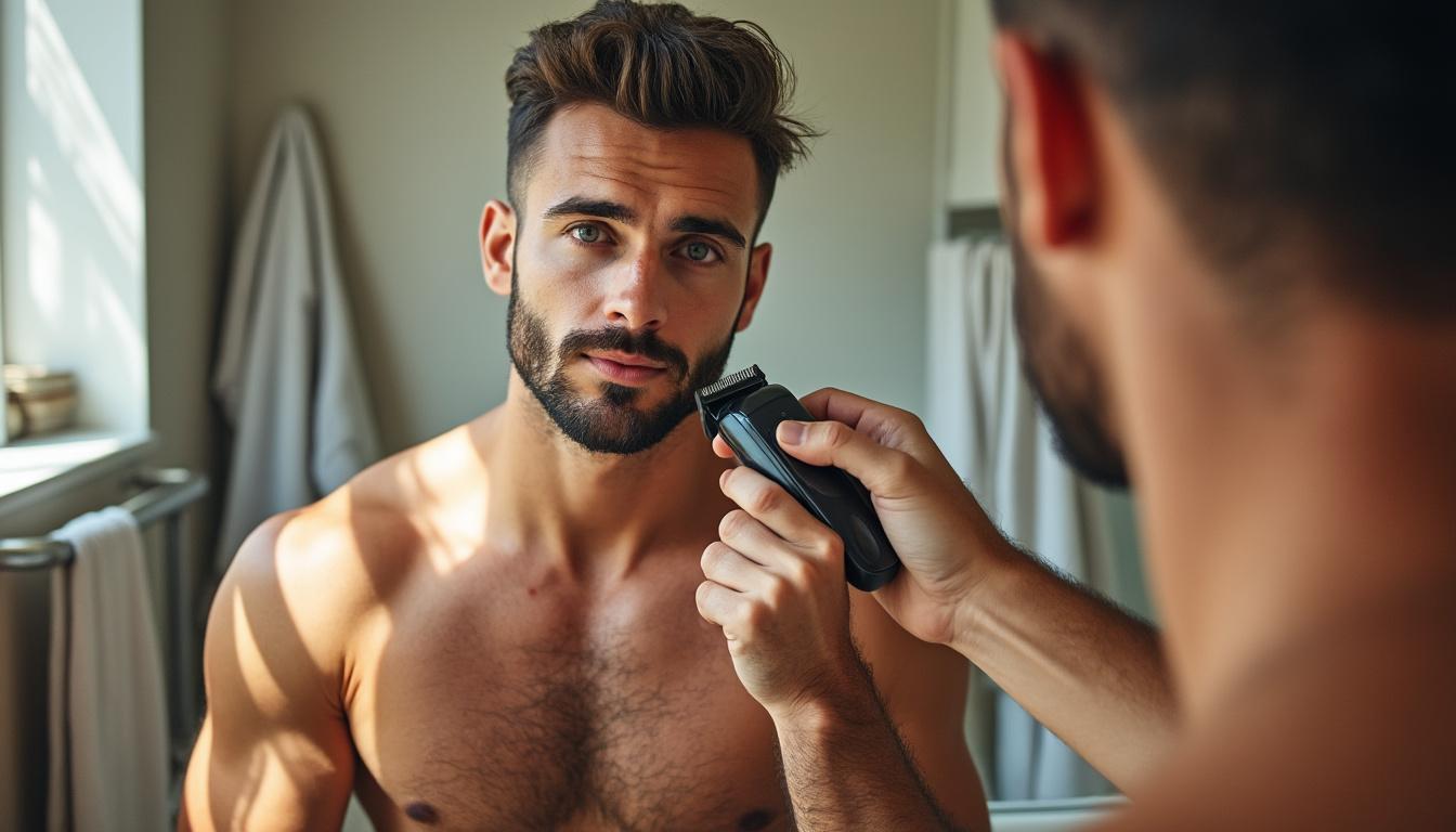 découvrez nos conseils et styles pour adopter une barbe courte tendance et parfaitement taillée.