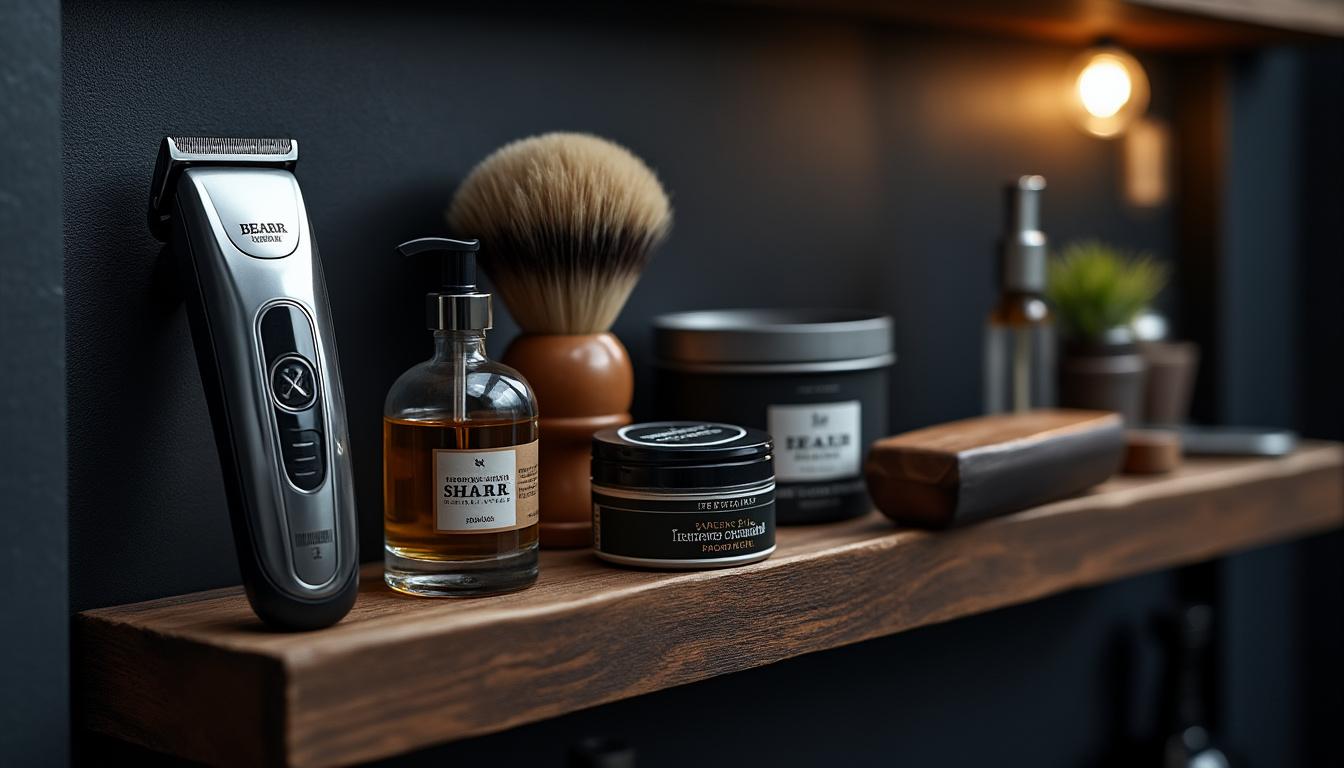 découvrez comment tailler une barbe courte uniforme d'environ 1 cm pour un style soigné et élégant au quotidien.
