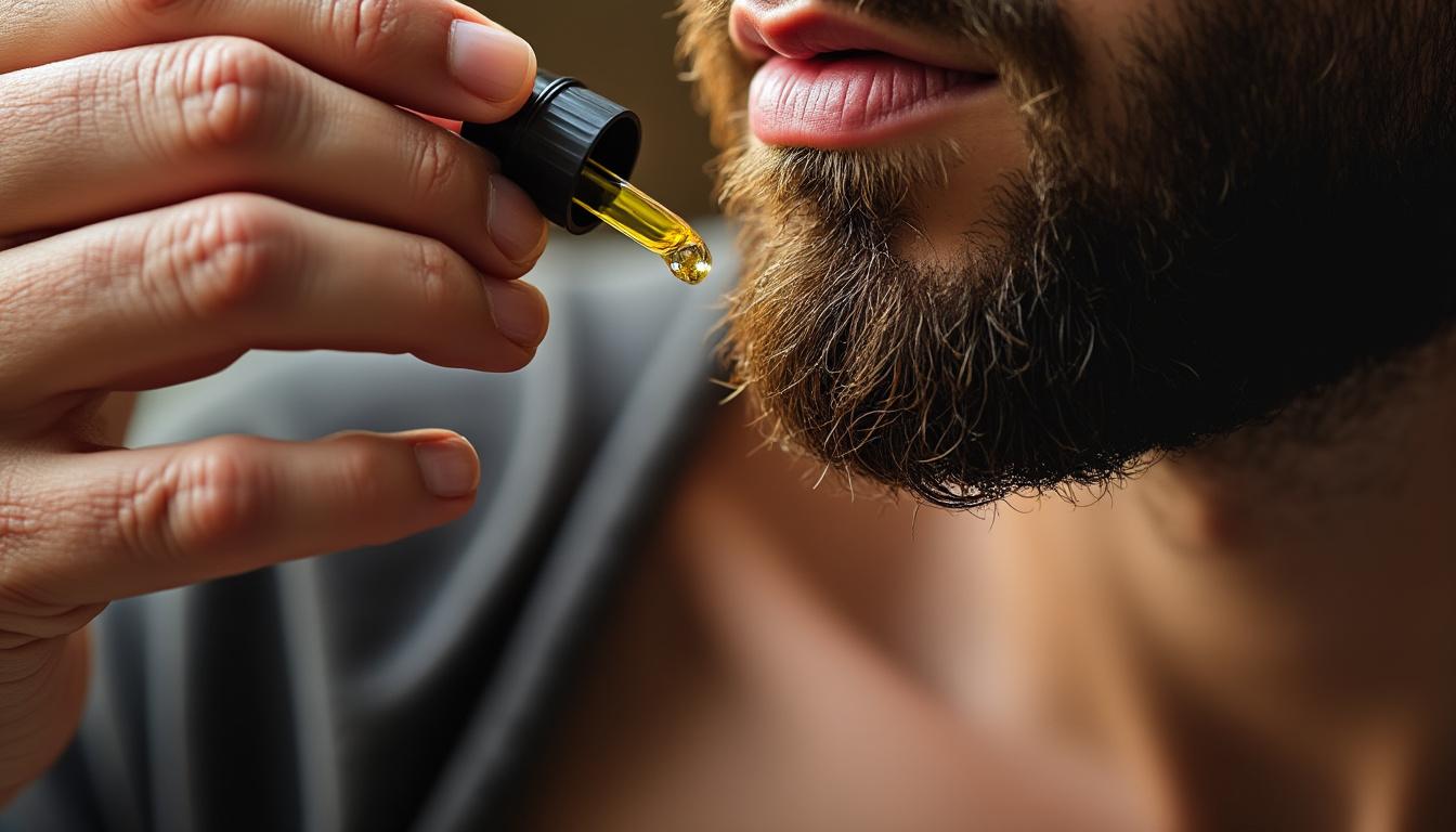 découvrez comment entretenir une barbe courte taillée uniformément d'environ 1 cm pour un look soigné et élégant au quotidien.