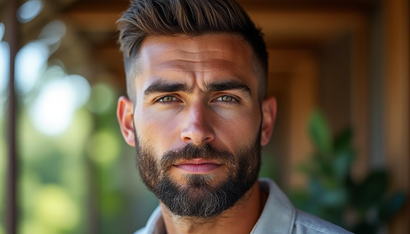 découvrez comment tailler une barbe courte uniforme d'environ 1 cm pour un style net et soigné, facile à entretenir au quotidien.