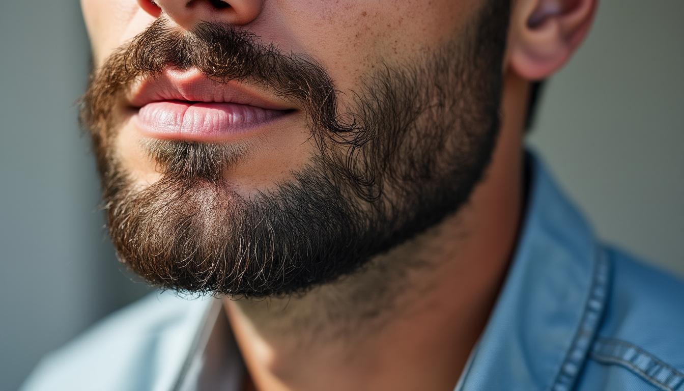 découvrez comment adopter et entretenir une barbe de 3 jours pour un style effet négligé mais soigné, avec une longueur très courte idéale pour un look tendance et masculin.