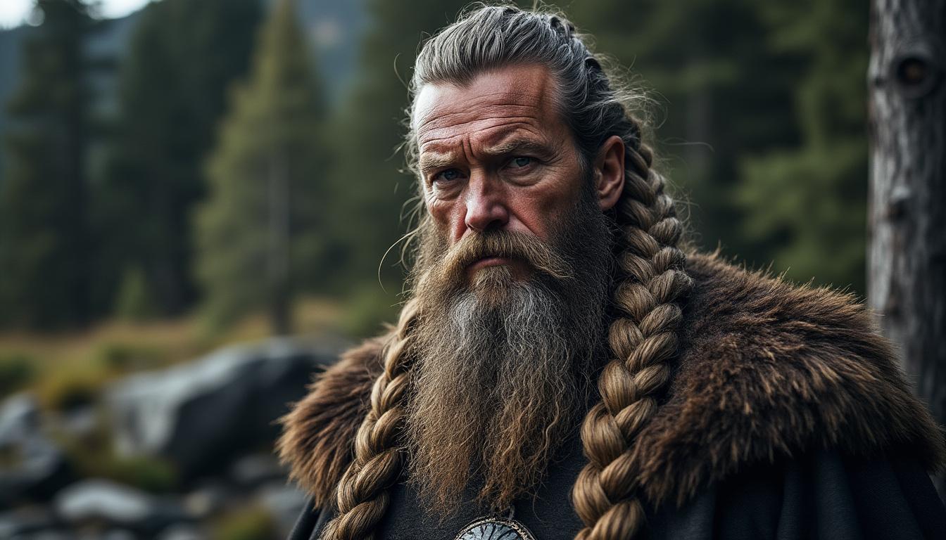 découvrez l'art de la barbe viking : des barbes très longues, souvent tressées, qui allient tradition et élégance.