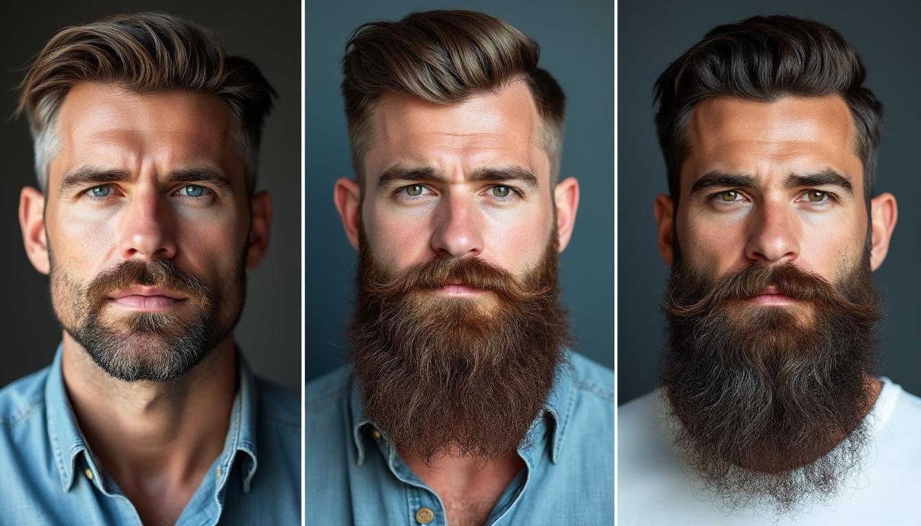 découvrez le style bouc étendu, une barbe combinant menton et moustache reliés pour un look élégant et sophistiqué.