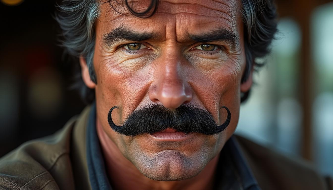 découvrez le style chevron, une moustache épaisse et généreuse qui couvre entièrement la lèvre supérieure, inspirée par l'iconique tom selleck.