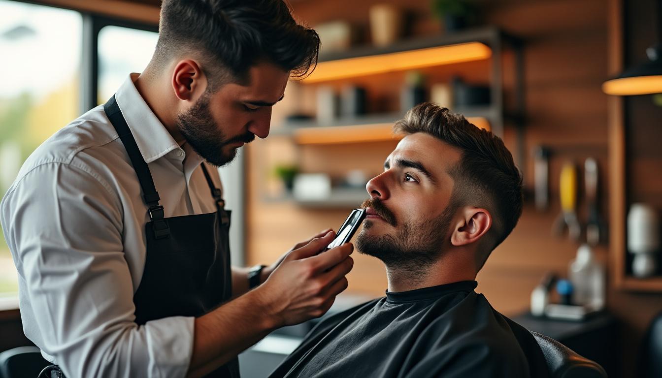 découvrez le style chevron, une moustache épaisse qui couvre entièrement la lèvre supérieure, popularisée par tom selleck, pour un look vintage et affirmé.