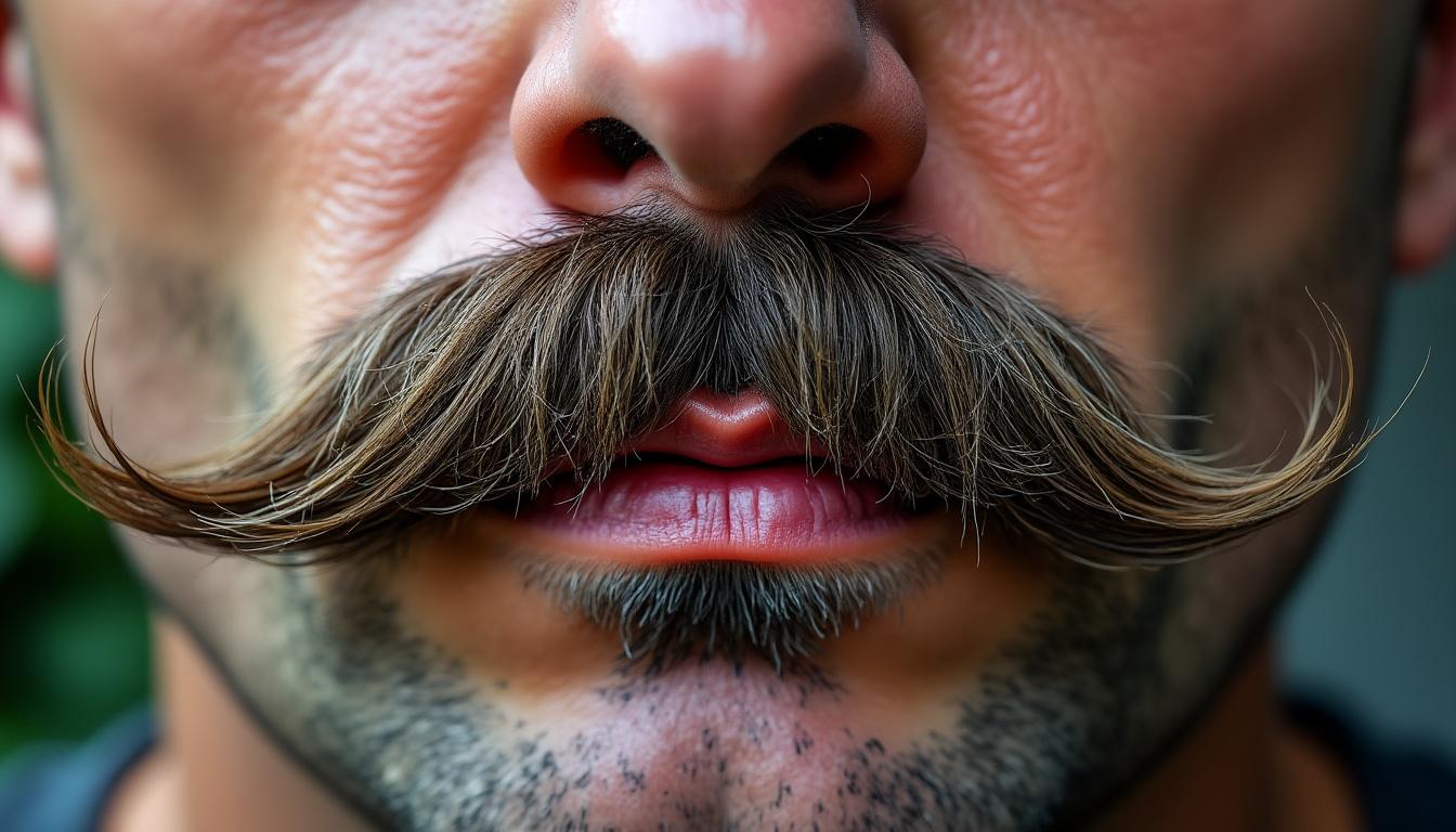 découvrez le style légendaire de la moustache chevron, épaisse et couvrant généreusement la lèvre supérieure, à l'image de tom selleck.