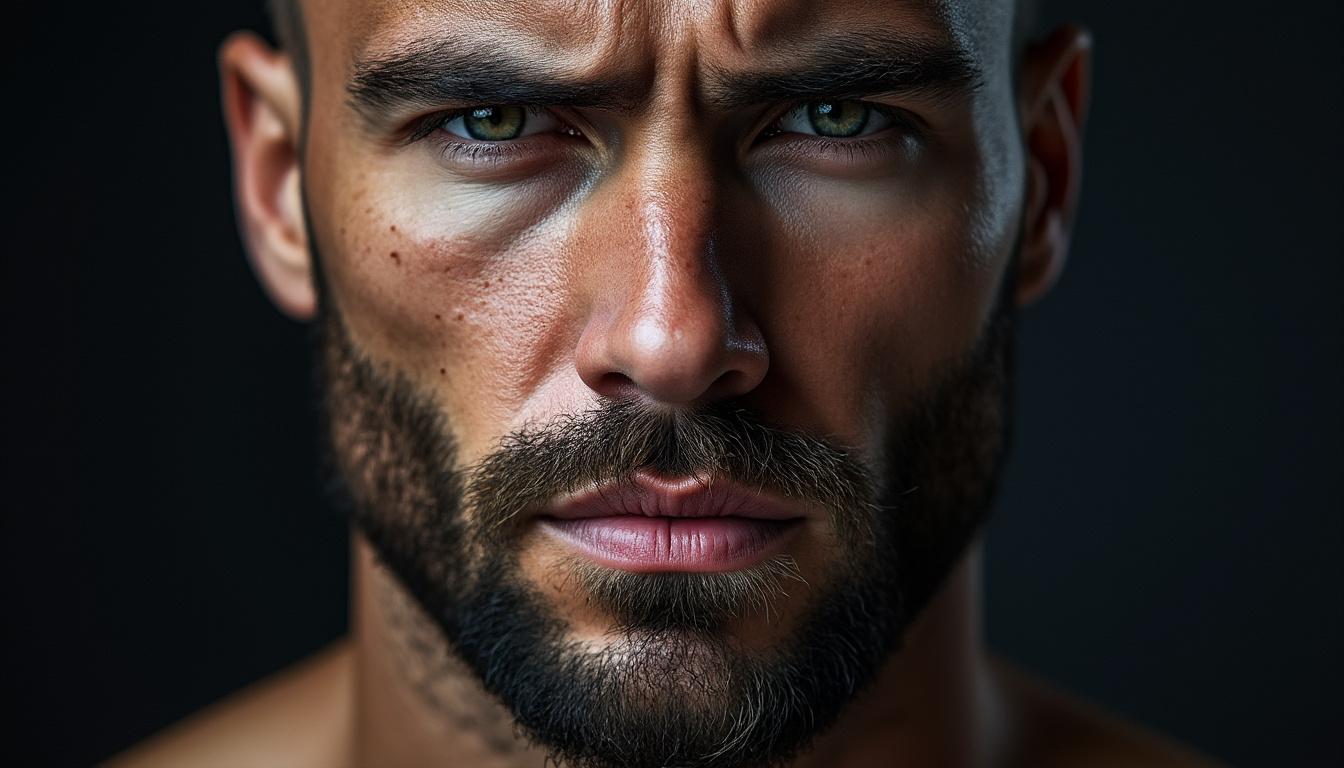 découvrez le style chinstrap, une fine bande de barbe qui suit parfaitement la ligne de la mâchoire pour un look soigné et moderne.