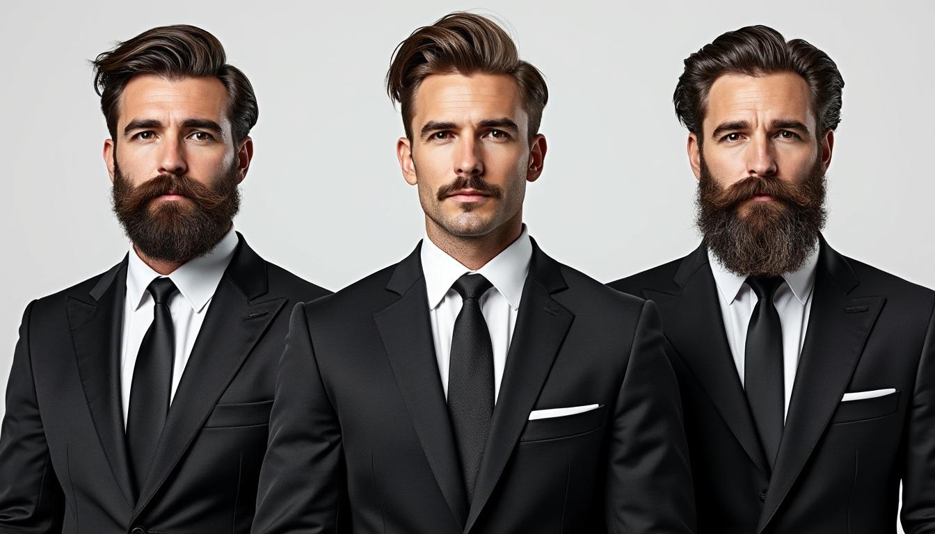 découvrez les favoris, notamment les mutton chops et les friendly mutton chops, des styles de barbe classiques qui apportent caractère et élégance à votre look.