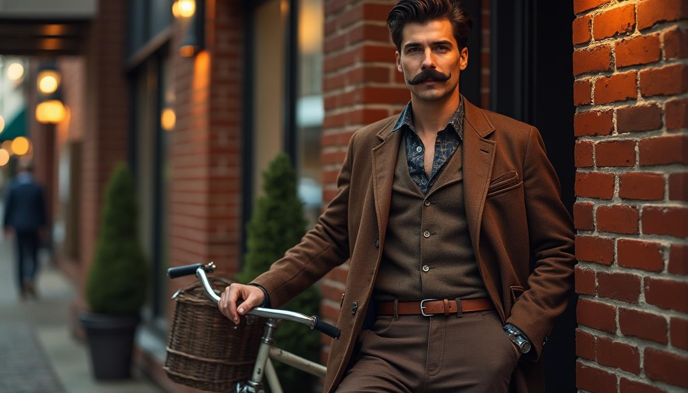 découvrez notre collection de guidons handlebar avec des pointes élégamment cirées et recourbées vers le haut, alliant style et confort pour une prise en main optimale.