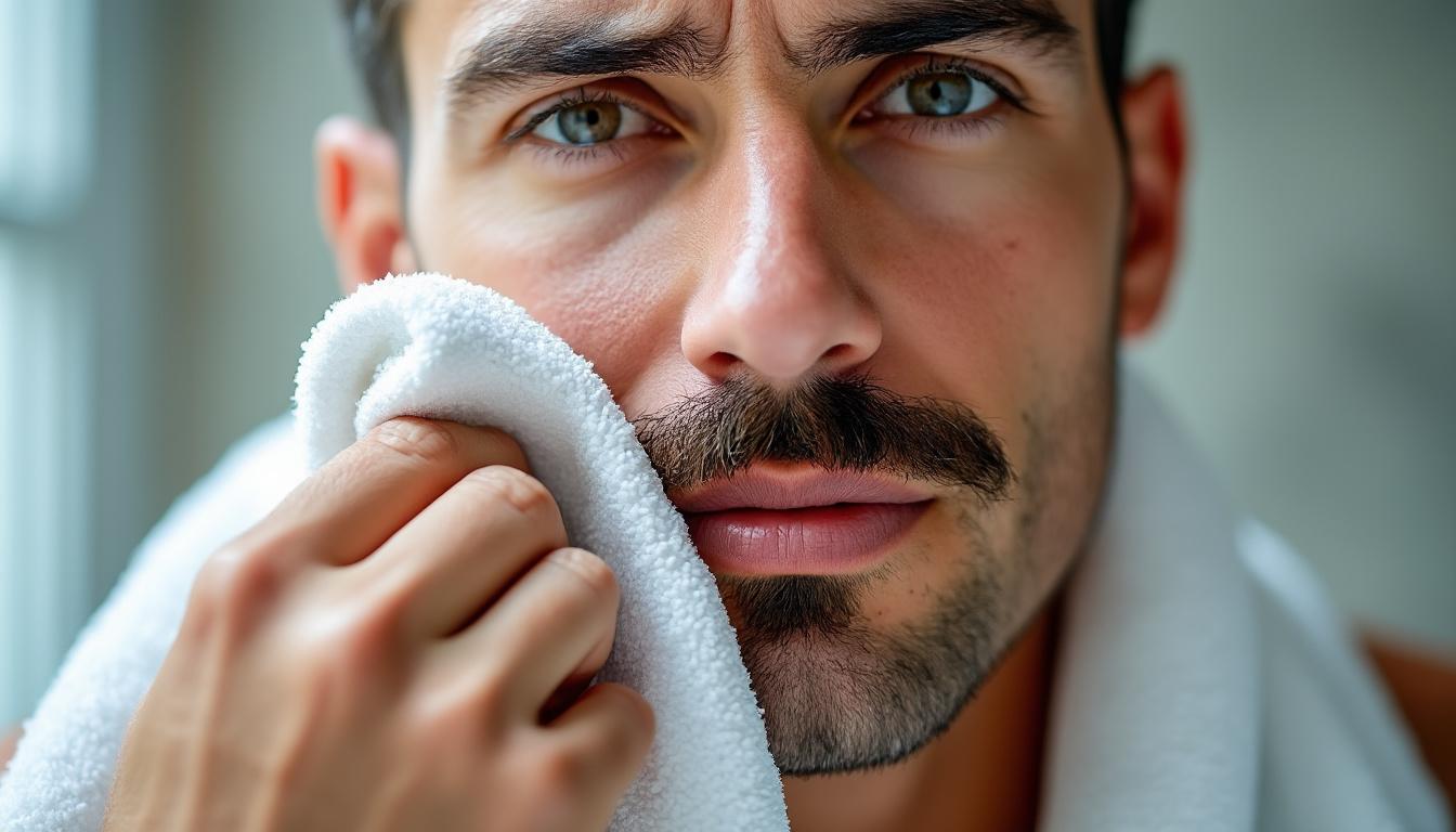 découvrez la moustache major, une élégante moustache anglaise courte et soigneusement divisée au milieu, parfaite pour un style classique et raffiné.