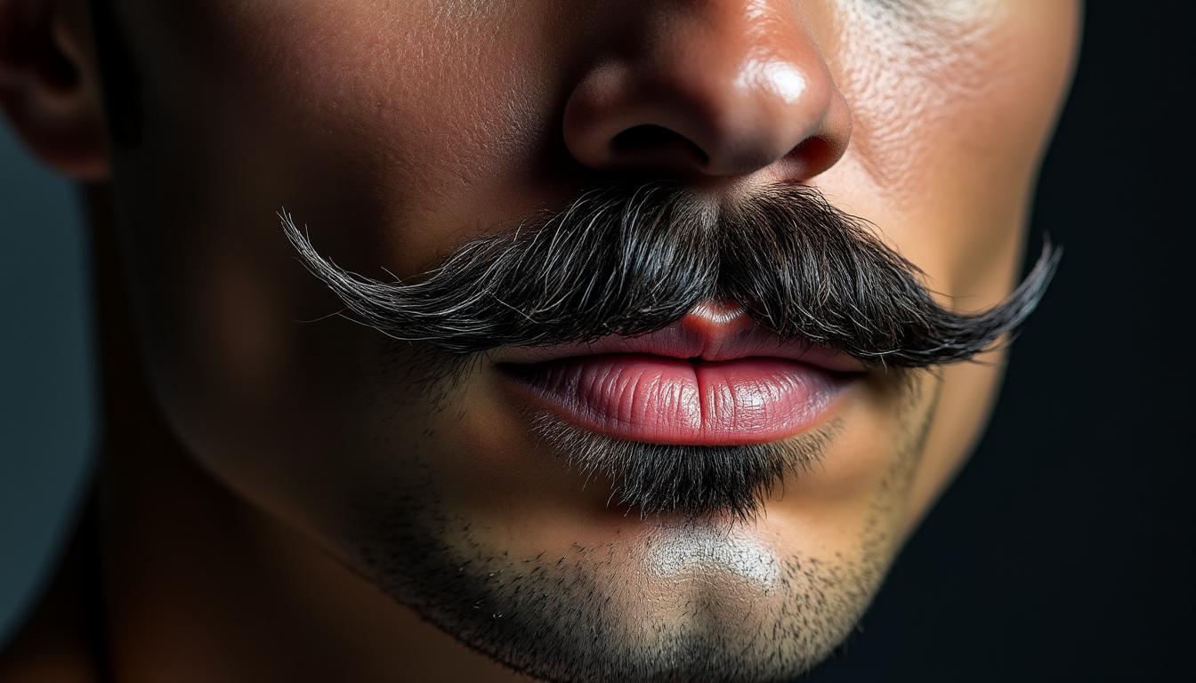 découvrez la moustache pyramidale, caractérisée par une base large et une pointe élégamment effilée vers le haut, pour un style unique et sophistiqué.