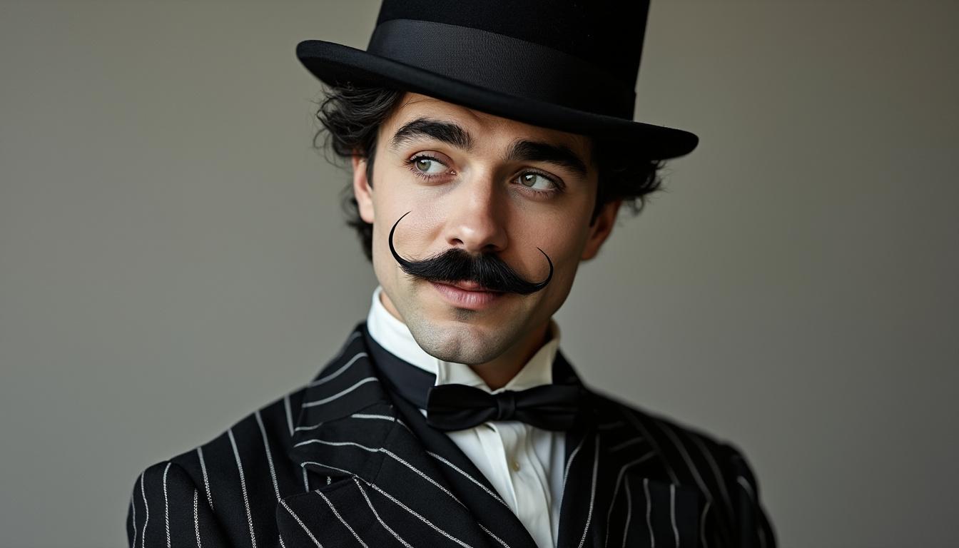 découvrez la moustache toothbrush, une brosse à dents au design carré, court et centré, inspirée de la célèbre moustache de charlie chaplin pour un style unique et original.