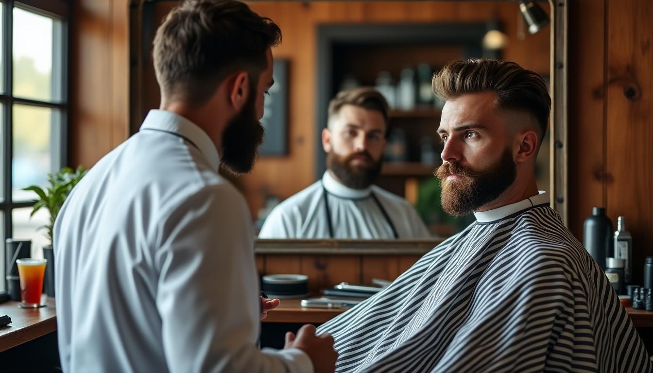 découvrez nos conseils et styles pour entretenir une moustache et une barbe complète, afin d'affirmer votre look avec élégance et caractère.