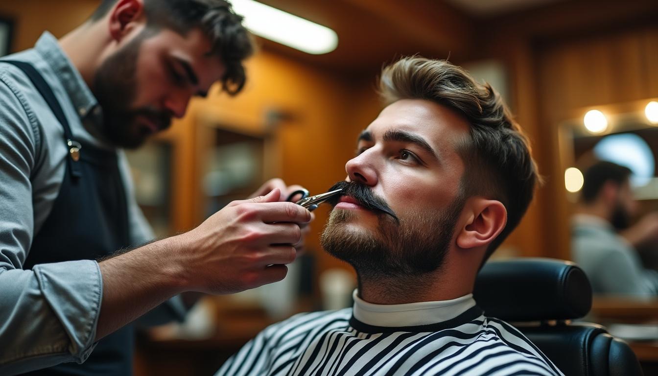 découvrez comment adopter une moustache fine et discrète pour un style élégant et subtil qui met en valeur votre visage avec raffinement.