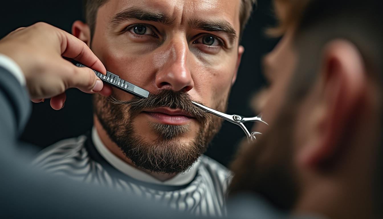 découvrez comment adopter une petite moustache discrète, à la taille réduite et parfaitement taillée, pour un style élégant et soigné.