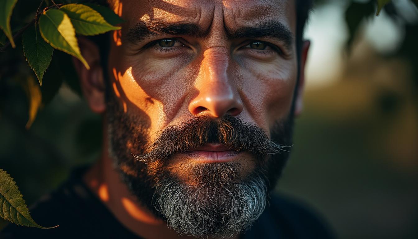 découvrez le style van dyke : un bouc pointu associé à une moustache séparée pour un look élégant et distinctif.